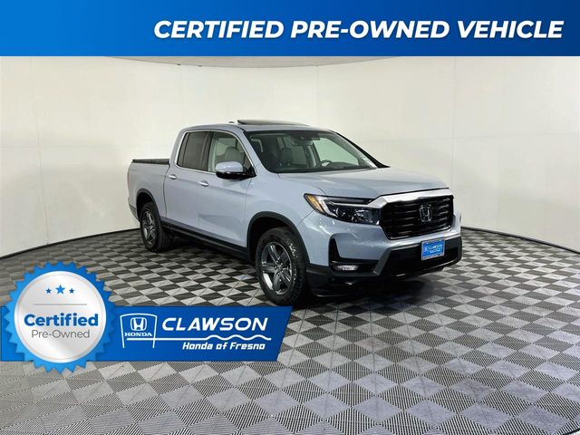Sonic Gray Pearl 2023 Honda Ridgeline Pickup Truck All-Wheel Drive 9-Speed Automatic