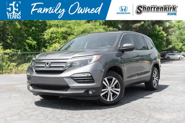 Gray 2016 Honda Pilot EX-L AWD SUV / Crossover All-Wheel Drive 6-Speed Automatic