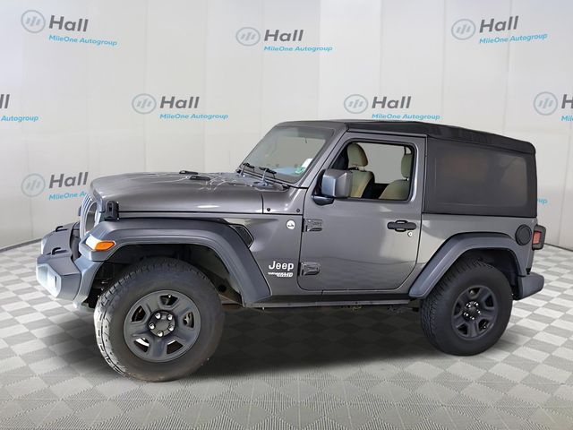 Gray (Granite Crystal Metallic Clearcoat) 2018 Jeep Wrangler Sport 4WD SUV / Crossover Four-Wheel Drive 8-Speed Automatic