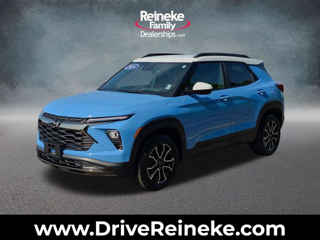 Fountain Blue 2024 Chevrolet Trailblazer SUV / Crossover Four-Wheel Drive 9-Speed Automatic