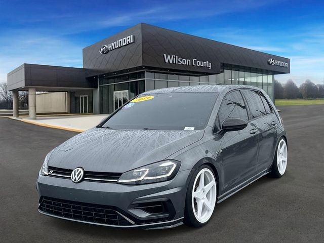 Gray 2019 Volkswagen Golf R Hatchback All-Wheel Drive 6-Speed Manual