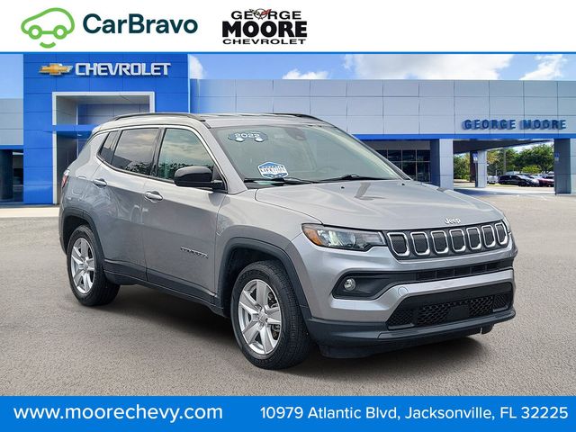 Billet Silver Metallic 2022 Jeep Compass Latitude FWD SUV / Crossover Front-Wheel Drive 6-Speed Automatic