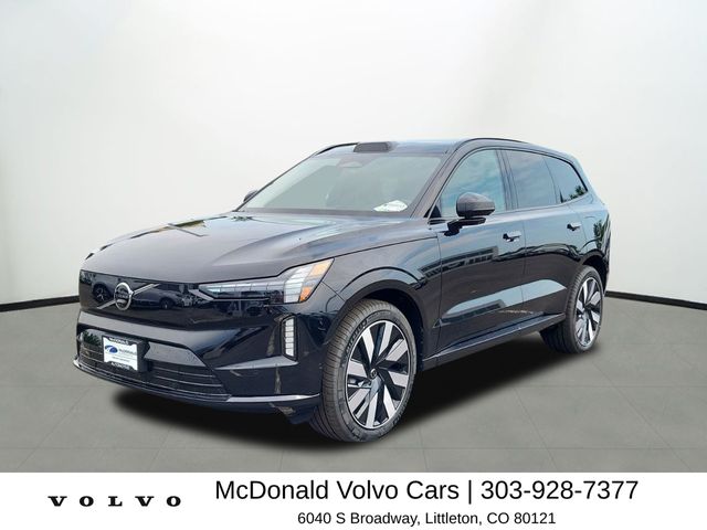 Onyx Black Metallic 2025 Volvo EX90 Twin Ultra 7-Passenger eAWD SUV / Crossover All-Wheel Drive 1-Speed Automatic