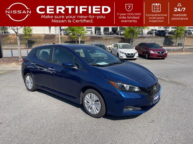 Deep Blue Pearl 2024 Nissan LEAF S FWD Hatchback Front-Wheel Drive Automatic
