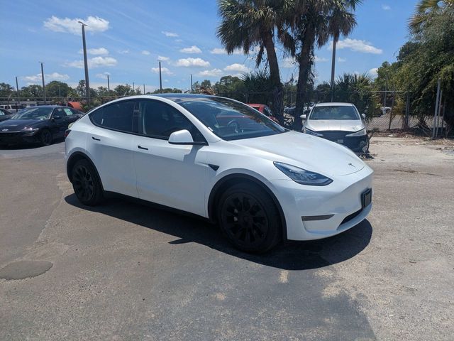 White 2023 Tesla Model Y SUV / Crossover All-Wheel Drive 1-Speed Automatic