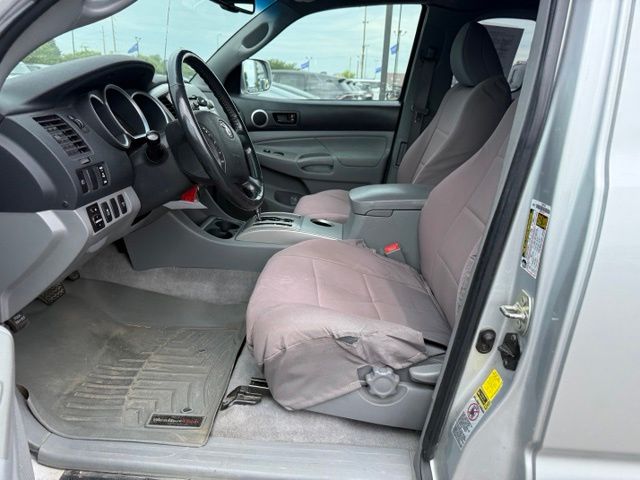 2011 Silver Toyota Tacoma Base 4X4 Truck