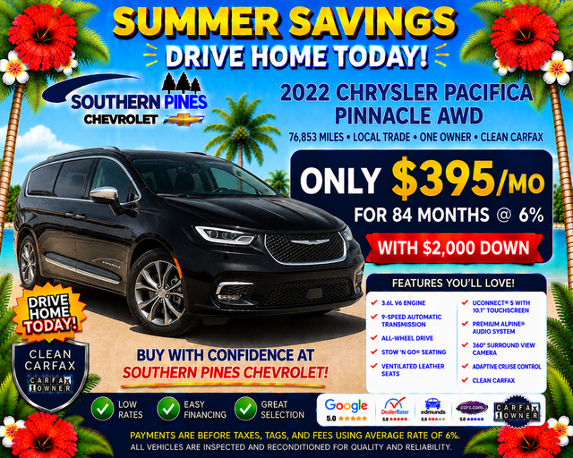 Used 2022 Chrysler Pacifica Van