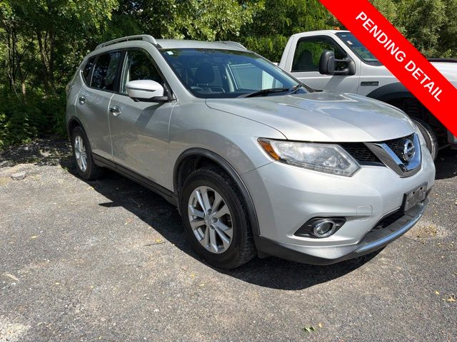 Brilliant Silver 2016 Nissan Rogue SUV / Crossover All-Wheel Drive Continuously Variable Transmission