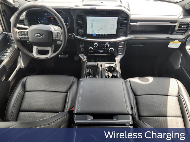 2025 Space White Metallic Ford F-150 Lariat 4X4 Truck
