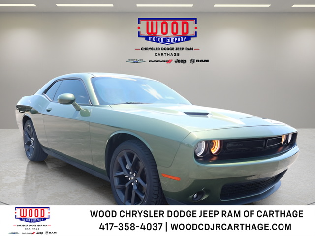 F8 Green 2021 Dodge Challenger Coupe Rear-Wheel Drive 8-Speed Automatic