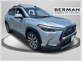 Sonic Silver 2022 Toyota Corolla Cross SUV / Crossover All-Wheel Drive Continuously Variable Transmission