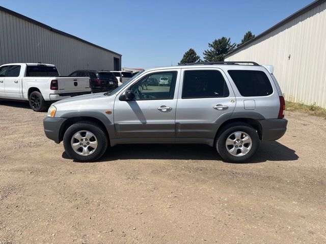 2002 Blue Mazda Tribute 4X4 SUV