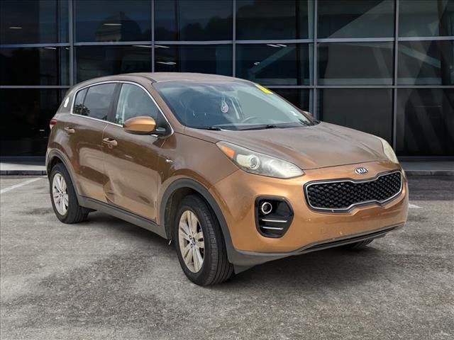 Red (Copper) 2018 Kia Sportage SUV / Crossover All-Wheel Drive 6-Speed Automatic Overdrive