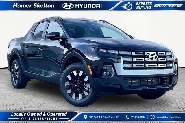 Phantom Black 2026 Hyundai Santa Cruz Pickup Truck All-Wheel Drive 8-Speed Automatic