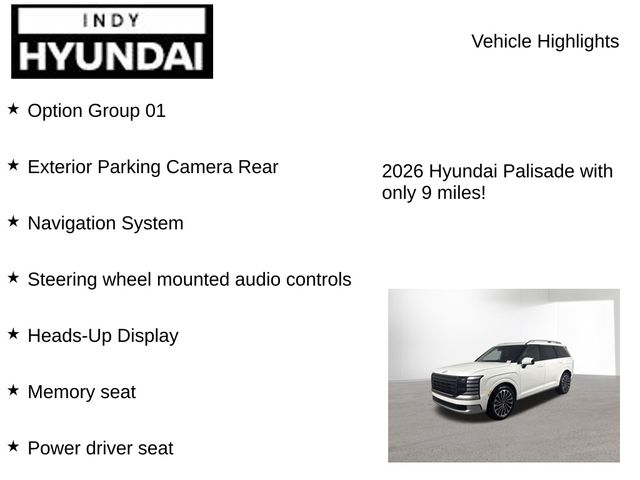 New 2026 Hyundai Palisade For Sale in Indianapolis, IN