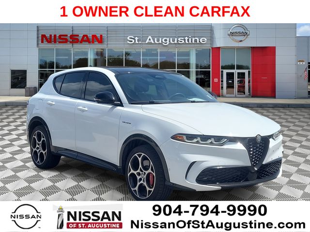 Milano White 2024 Alfa Romeo Tonale SUV / Crossover All-Wheel Drive 6-Speed Automatic