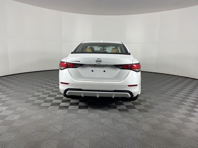 2025 Aspen White Tricoat Nissan Sentra SV FWD Sedan