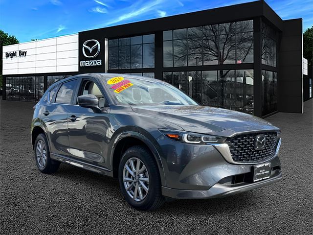 Machine Gray 2024 Mazda CX-5 2.5 S Preferred AWD SUV / Crossover All-Wheel Drive 6-Speed Automatic