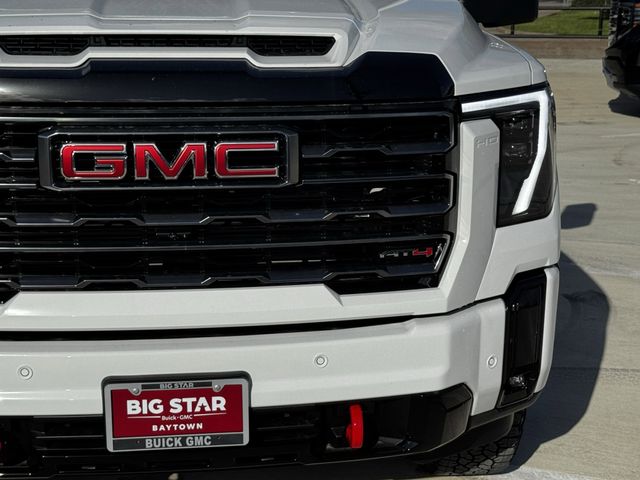 2026 GMC Sierra 2500HD AT4 White at Wharton Chevrolet GMC