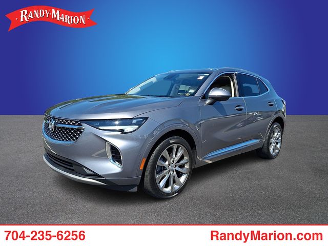 Satin Steel Gray Metallic 2022 Buick Envision SUV / Crossover Front-Wheel Drive 9-Speed Automatic