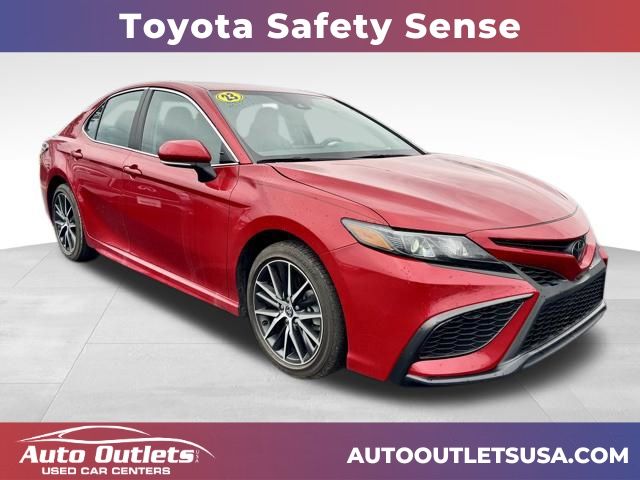 Red 2023 Toyota Camry SE FWD Sedan Front-Wheel Drive 8-Speed Automatic