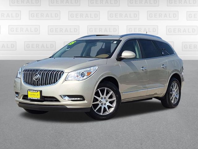 Champagne Silver Metallic 2015 Buick Enclave SUV / Crossover All-Wheel Drive 6-Speed Automatic Overdrive