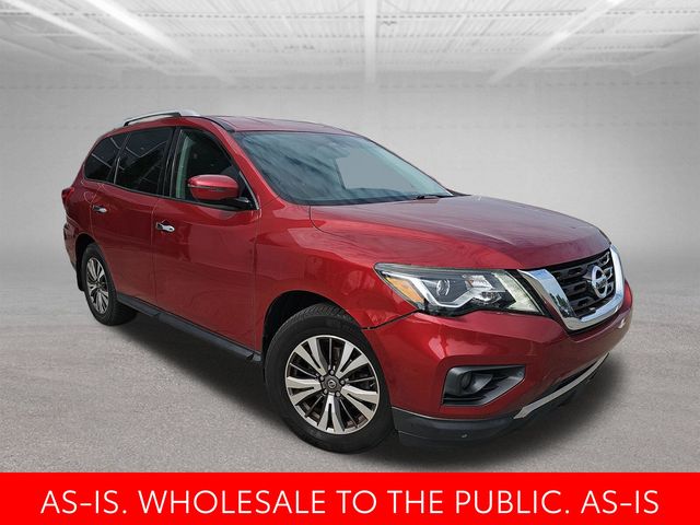 Cayenne Red Metallic 2017 Nissan Pathfinder SUV / Crossover Four-Wheel Drive Continuously Variable Transmission