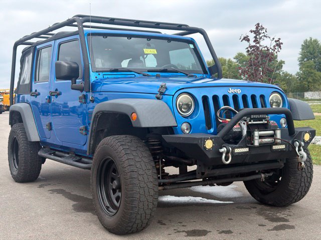Blue Pearl 2015 Jeep Wrangler SUV / Crossover Four-Wheel Drive 6-Speed Manual