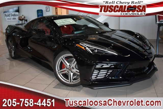 Black 2026 Chevrolet Corvette Coupe Rear-Wheel Drive 8-Speed Dual Clutch
