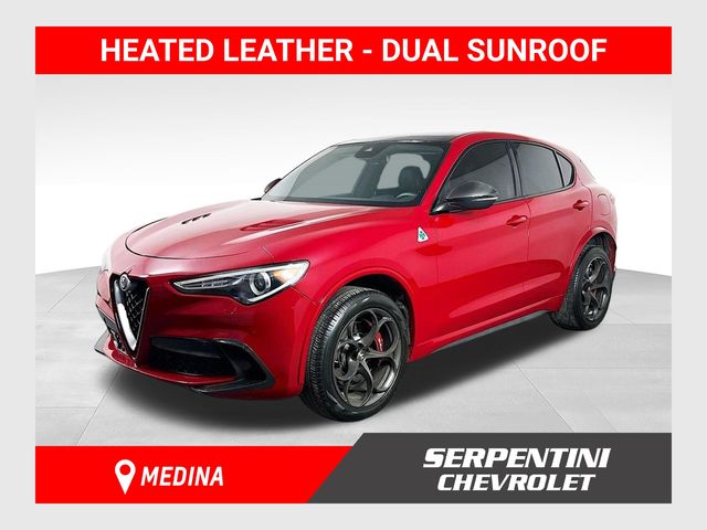 Alfa Rosso 2018 Alfa Romeo Stelvio SUV / Crossover All-Wheel Drive 8-Speed Automatic