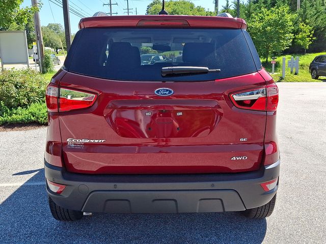 2020 Ford EcoSport SE Red at Bob Ruth Ford