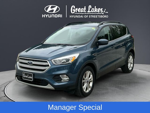 Blue Metallic 2018 Ford Escape SUV / Crossover All-Wheel Drive 6-Speed Automatic