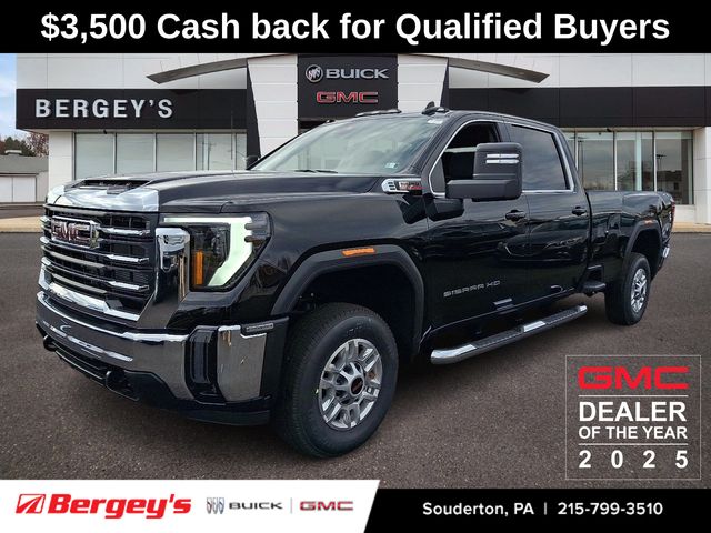 Onyx Black 2026 GMC Sierra 2500HD Pickup Truck Four-Wheel Drive Automatic