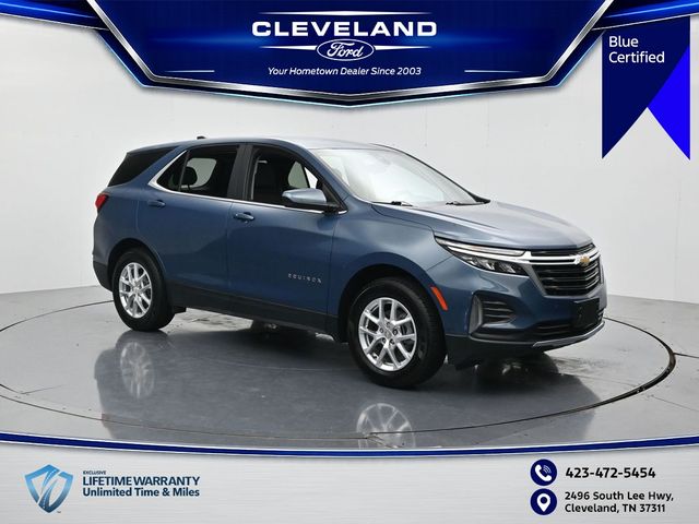 Lakeshore Blue Metallic 2024 Chevrolet Equinox SUV / Crossover Four-Wheel Drive 6-Speed Automatic Overdrive