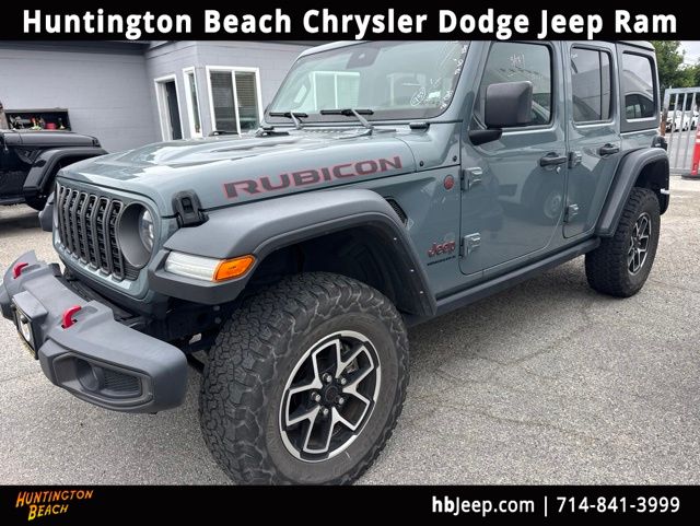 Anvil Clear Coat 2024 Jeep Wrangler Rubicon 4-Door 4WD SUV / Crossover Four-Wheel Drive 8-Speed Automatic