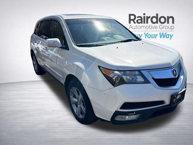 Aspen White Pearl II 2012 Acura MDX SH-AWD with Technology and Entertainment Package SUV / Crossover All-Wheel Drive 6-Speed Automatic