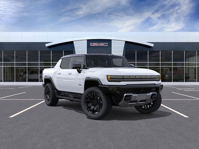 Interstellar White 2026 GMC Hummer EV Pickup 2X Crew Cab AWD Pickup Truck All-Wheel Drive 1-Speed Automatic