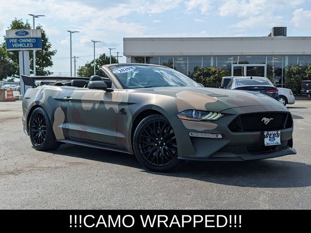 Shadow Black 2020 Ford Mustang Convertible Rear-Wheel Drive Automatic