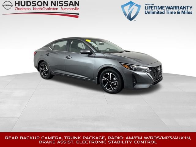 2025 Gun Metallic Nissan Sentra SV FWD Sedan