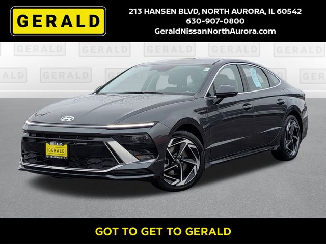 Portofino Gray 2026 Hyundai Sonata SEL Sport FWD Sedan Front-Wheel Drive 8-Speed Automatic