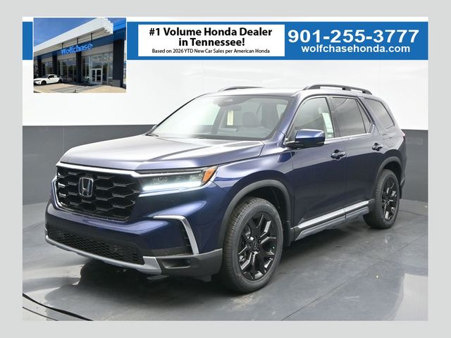 Black (Obsidian Blue Pearl) 2025 Honda Pilot Touring+ AWD SUV / Crossover All-Wheel Drive Automatic