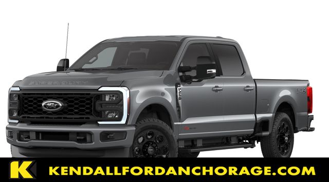 Gray 2026 Ford F-250 Super Duty Pickup Truck Four-Wheel Drive Automatic