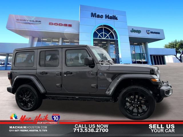 Gray (Granite Crystal Metallic Clearcoat) 2025 Jeep Wrangler 4xe Sahara 4WD SUV / Crossover Four-Wheel Drive 8-Speed Automatic