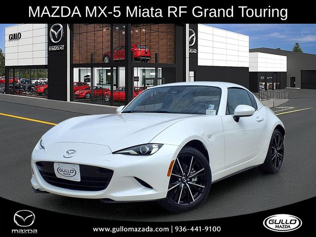 Snowflake White Pearl Mica 2025 Mazda MX-5 Miata Convertible Rear-Wheel Drive 6-Speed Manual