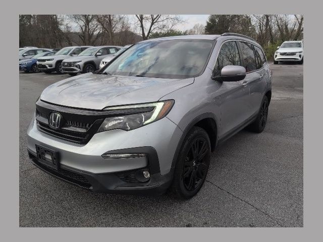 Lunar Silver Metallic 2021 Honda Pilot SE AWD SUV / Crossover All-Wheel Drive 9-Speed Automatic