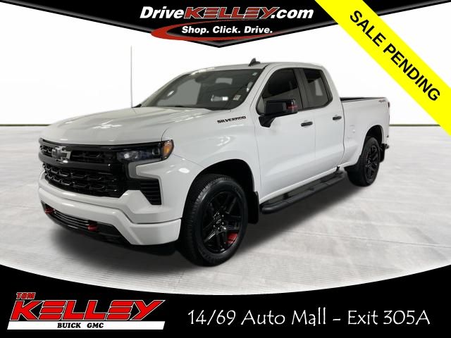 Summit White 2023 Chevrolet Silverado 1500 Pickup Truck Four-Wheel Drive Automatic