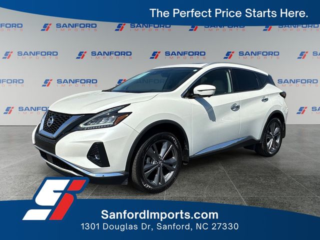 Pearl White Tricoat 2022 Nissan Murano SUV / Crossover Front-Wheel Drive Continuously Variable Transmission
