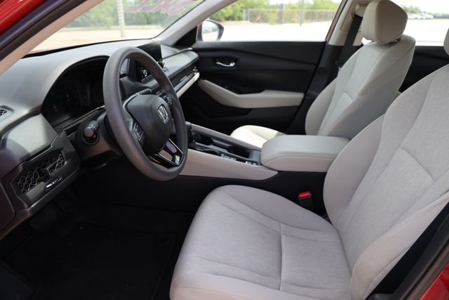 2023 Honda Accord LX Red at Community Honda