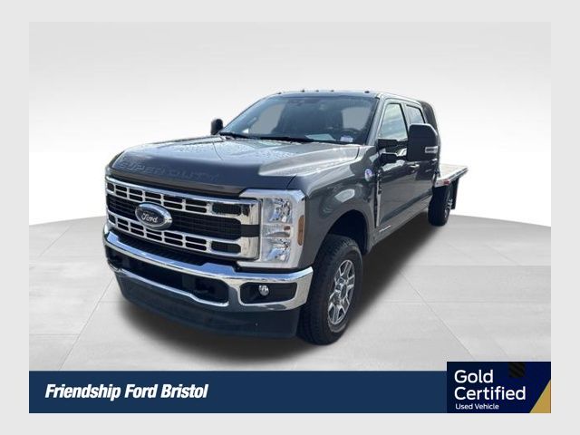 Gray Metallic 2025 Ford F-350 Super Duty Chassis Pickup Truck Four-Wheel Drive Automatic