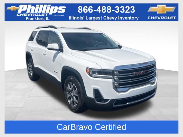 Summit White 2023 GMC Acadia SUV / Crossover Front-Wheel Drive 9-Speed Automatic